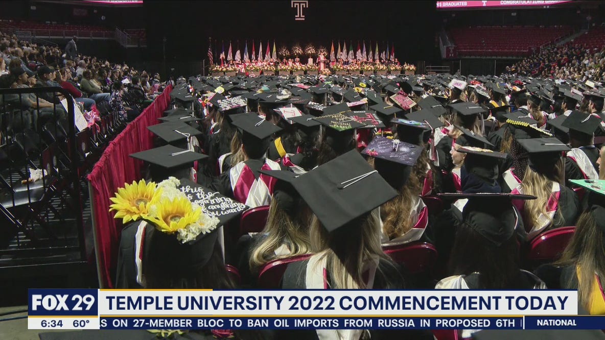 Temple University to host first in-person graduation ceremony since 2019 Thursday